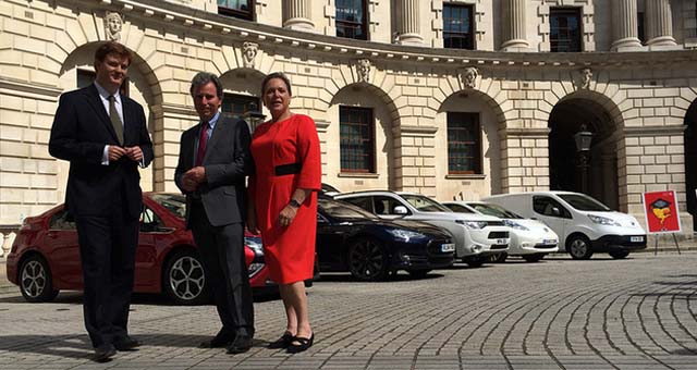gouvernement britannique voiture électrique