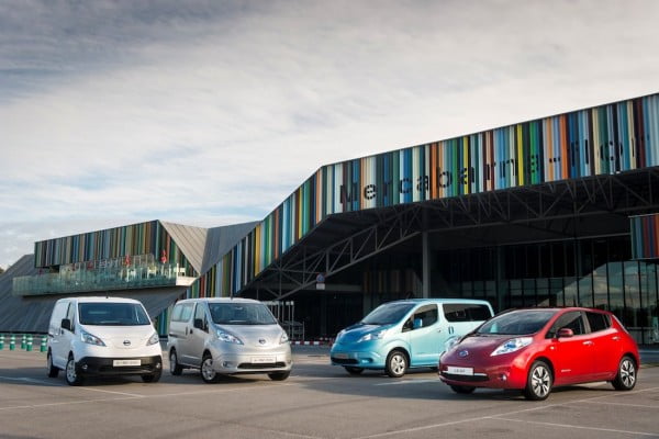 nissan e-nv 200 et nissan leaf