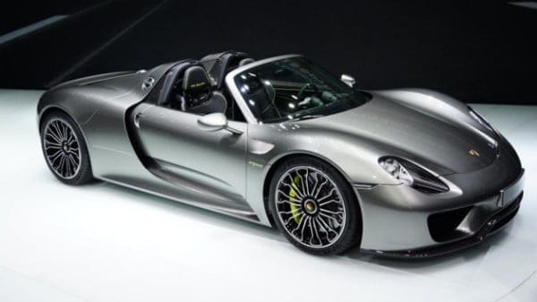 porsche 918 spyder hybride