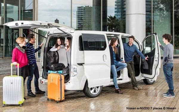 nissan e-nv 200 7 places