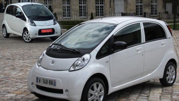 peugeot ion et citroen c-zéro