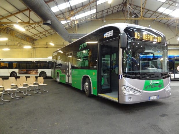 bus électrique irizar marseille