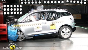 BMW i3 : 4 étoiles sur les crash-tests Euro NCAP