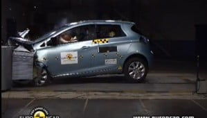 Test Euro NCAP 2013: la Renault Zoe élue citadine la plus sûre