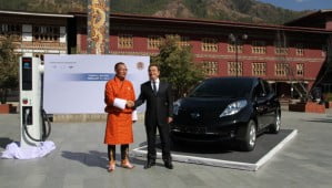 Nissan : un partenariat avec le Bhoutan pour promouvoir les véhicules électriques