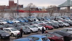 Nouveau record : 431 véhicules rechargeables paradent à Montréal