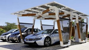 BMW : un abri voiture spécial pour les séries “I”