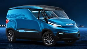 Iveco Vision : un utilitaire hybride en concept