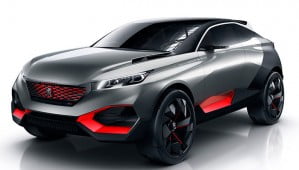 Mondial de Paris : Quartz, un nouveau concept hybride rechargeable chez Peugeot