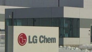 LG Chem va implanter une usine de batterie en Chine