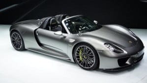 Rupture de stock pour la Porsche 918 Spyder hybride