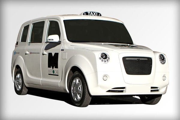 metrocab taxi electrique