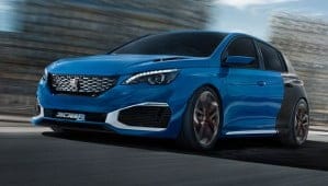 Peugeot 308 R Hybrid : une version hybride rechargeable de la compacte pour Shanghai