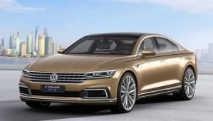 Shanghai : Volkswagen va présenter la C Coupé GTE