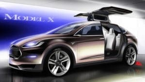 Tesla Model X : première livraison en septembre