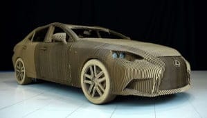 Curiosité : une voiture électrique « Origami » par Lexus