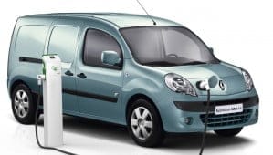 240 Renault Kangoo Maxi Z.E pour la poste norvégienne