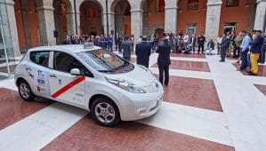 Nissan Leaf : 110 exemplaires en taxi à Madrid