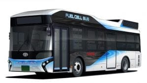 Pile à combustible Toyota : et maintenant un bus