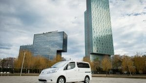 Plus d’autonomie pour la nouvelle Nissan e-NV200 2018