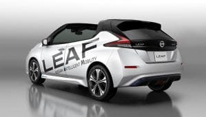 Une Nissan Leaf décapotable présentée à Tokyo