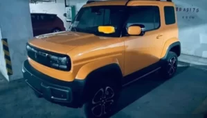 Le Baojun Yep, un mini SUV électrique conçu par General Motors, fait son apparition en Chine