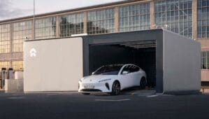 Le constructeur chinois Nio inaugure sa première station d’échange de batteries de troisième génération en Europe